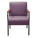 Ver imagem 5 de Kit 4 Poltronas Decorativas Braços Fixo Jade Roxo