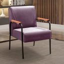 Ver imagem 1 de Kit 4 Poltronas Decorativas Braços Fixo Jade