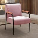 Ver imagem 1 de Kit 4 Poltronas Decorativas Braços Fixo Jade