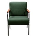 Ver imagem 5 de Kit 4 Poltronas Decorativas Braços Fixo Jade Verde