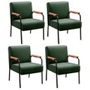 Ver imagem 2 de Kit 4 Poltronas Decorativas Braços Fixo Jade