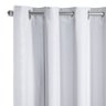 Cortina Tecido Blecaute com Voil Liso 4,00m X 2,70m Dual Forro para Sala Quarto Blackout Branco - 3