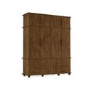 Ver imagem 1 de Guarda Roupa Casal Verona 9 Portas 6 Gavetas MDF Malbec Casah