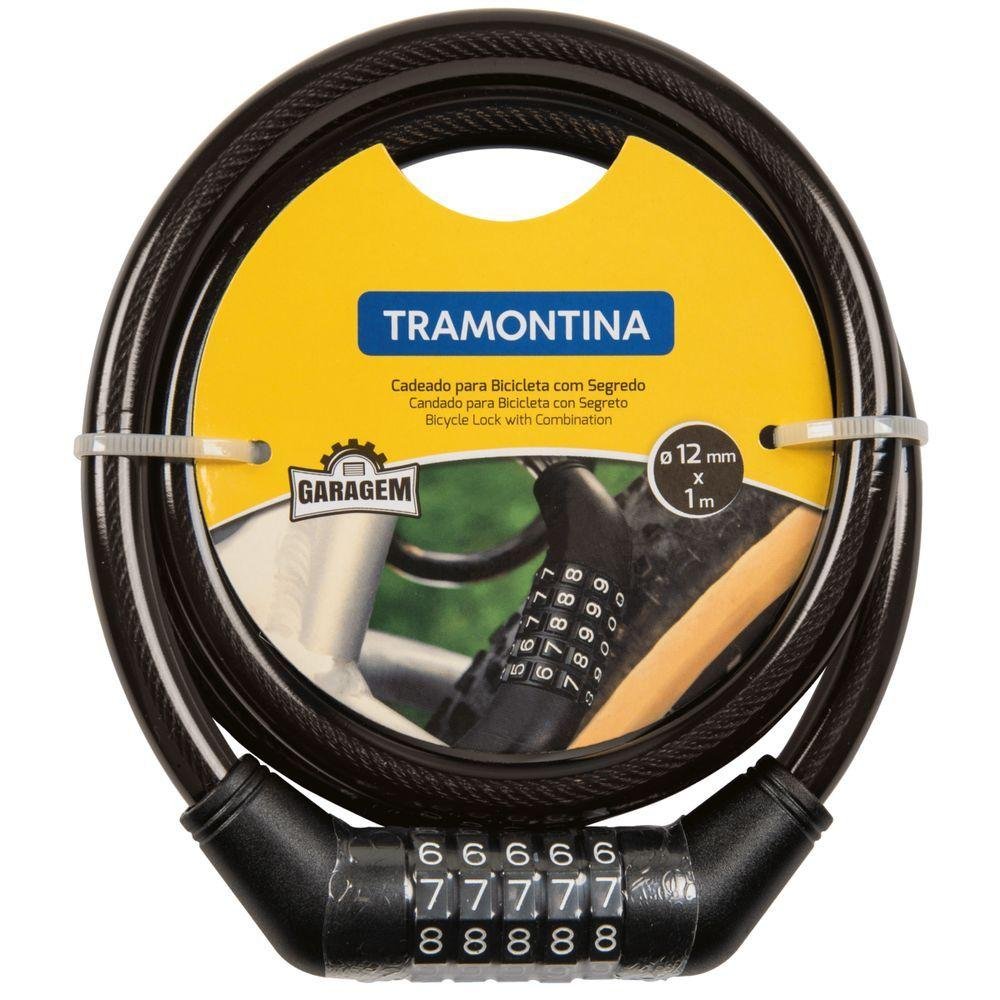 Cadeado para Bicicleta Tramontina com Segredo - 2