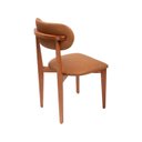 Ver imagem 4 de Kit 4 Cadeiras de Madeira Maciça e Estofada Liz Espresso Móveis