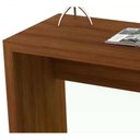 Ver imagem 4 de Mesa Escrivaninha para Escritorio Me4135 Amendoa Amendoa