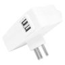 Carregador Multi 2 Usb + 2 Tomadas 2p+t 10a Branca Daneva - 1