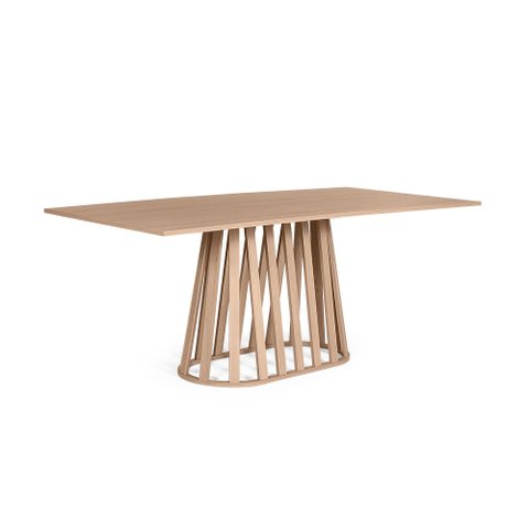 Mesa de Jantar Retangular 8 Lugares 200x90cm Gabi Jade - Straub Web