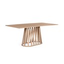 Ver imagem 1 de Mesa de Jantar Retangular 8 Lugares 200x90cm Gabi Jade - Straub Web