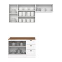 Ver imagem 4 de Cozinha Compacta 3 Peças 100% Mdf com Tampo Americana
