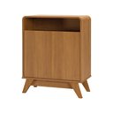Ver imagem 2 de Buffet Aparador 65cm 2 Portas Orgânico Marlo Nature Z56 - Mpozenato