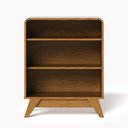 Ver imagem 5 de Buffet Aparador 65cm 2 Portas Orgânico Marlo Nature Z56 - Mpozenato