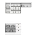 Ver imagem 4 de Cozinha Compacta 3 Peças 100% Mdf Americana