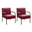 Ver imagem 1 de Kit 2 Poltronas Decorativas Jade Braços Fixo