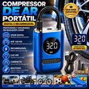Ver imagem 5 de Mini Compressor de Ar Portátil Digital Recarregável para Pneus, Carros, Motos, Bicicletas Bivolt