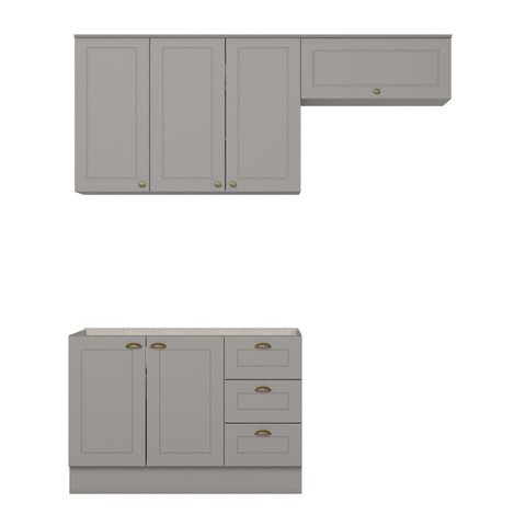 Cozinha Compacta 3 Peças 100% Mdf Americana