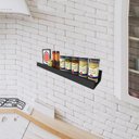 Ver imagem 4 de Prateleira Tempero Simples 35 Cm Preto Em Mdf