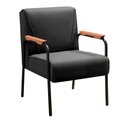 Ver imagem 2 de Kit 2 Poltronas Decorativas Jade Braços Fixo Preto