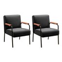 Ver imagem 1 de Kit 2 Poltronas Decorativas Jade Braços Fixo