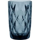 Ver imagem 1 de Copo Long Drink 13x8x8cm 370ml Vidro Azul 6pç