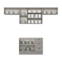 Ver imagem 4 de Cozinha Completa 4 Peças 100% Mdf Americana