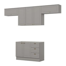 Cozinha Completa 4 Peças 100% Mdf Americana - 2