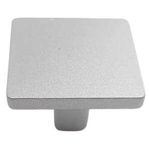 Puxador Aspen 188 Ponto Quadrado Cromo Acetinado para Móvel Armários e Gavetas
