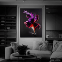 Ver imagem 3 de Quadro Decorativo Flower Gladioli Relevo