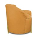 Ver imagem 7 de Sofá 4 Lugares Orgânico 220cm Pé Dourado Morgan Bouclê D03 - D’Rossi