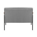 Ver imagem 5 de Conjunto com 2 Poltronas e Namoradeira Decorativa Jade Sala de Estar