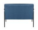 Ver imagem 5 de Conjunto com 2 Poltronas e Namoradeira Decorativa Jade Sala de Estar Azul