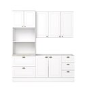 Ver imagem 2 de Cozinha Completa 3 Peças 100% Mdf com Torre Quente Americana