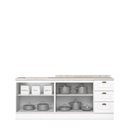 Ver imagem 3 de Cozinha Compacta 2 Peças 100% Mdf com Tampo Americana