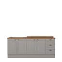 Ver imagem 2 de Cozinha Compacta 2 Peças 100% Mdf com Tampo Americana