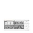 Ver imagem 3 de Cozinha Compacta Modulada 2 Peças 100% MDF com Tampo para Cooktop Americana