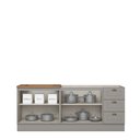 Ver imagem 5 de Cozinha Compacta 2 Peças 100% MDF com Tampo para Cooktop Americana