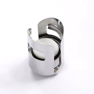 Tampa Inox com Pressão para Champagne Vinho Espumante Luxo