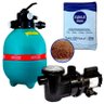 Bomba e Filtro para Piscina Dfr 11monofásica 1/4 Cv com Areia para Filtro Dancor - 2