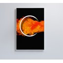 Ver imagem 1 de Quadro Circulo Playstation - 90x60 - Vidro Impresso