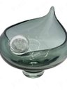 Ver imagem 3 de Centro de Mesa Decorativo em Vidro Fumê 25cm 15570-pl