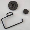 Ver mais imagens de Porta Papel Higiênico de Parede de Ventosa Papeleira Schmitt