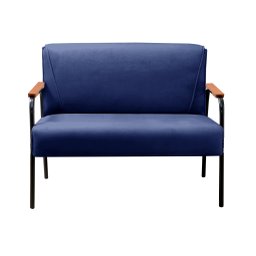 Conjunto com 2 Poltronas e Namoradeira Decorativa Jade Sala de Estar - 4