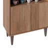 Balcão Aparador Buffet Cantinho do Café 71cm Lice M24 Freijó - Mpozenato - 7