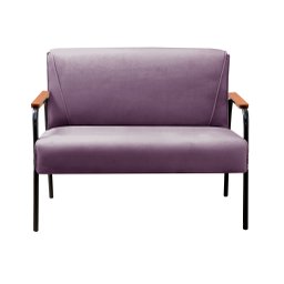 Conjunto com 2 Poltronas e Namoradeira Decorativa Jade Sala de Estar - 5
