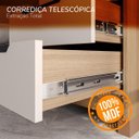 Ver imagem 6 de Cômoda Barcelona em MDF 4 Gavetas 90x93cm Carvalho/Off White 250823
