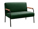 Ver imagem 4 de Conjunto com 2 Poltronas e Namoradeira Decorativa Jade Sala de Estar Verde