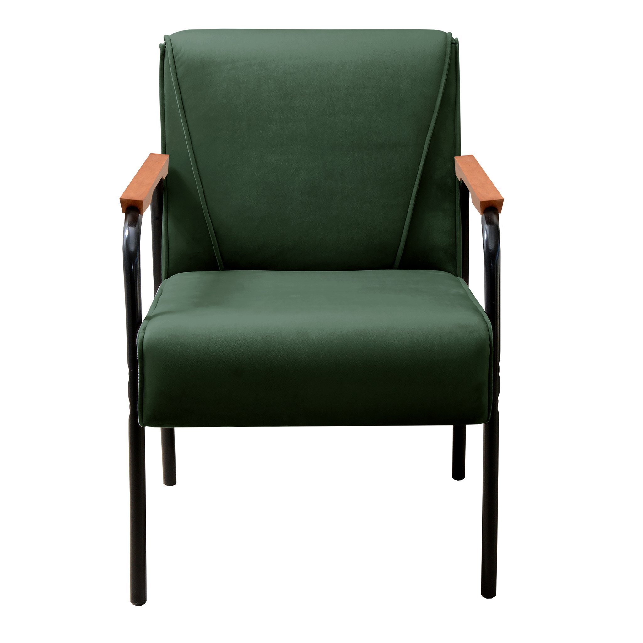 Conjunto com 2 Poltronas e Namoradeira Decorativa Jade Sala de Estar - 7