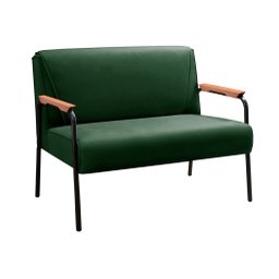 Conjunto com 2 Poltronas e Namoradeira Decorativa Jade Sala de Estar - 4