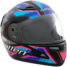 Capacete de Moto Fechado 58 Gow Vallen Road com Engate Rápido - 1 Capacete de Moto Fechado 58 Gow Vallen Road com Engate Rápido - 1