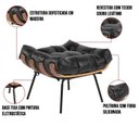 Ver imagem 3 de Puff de Couro Legítimo Costela